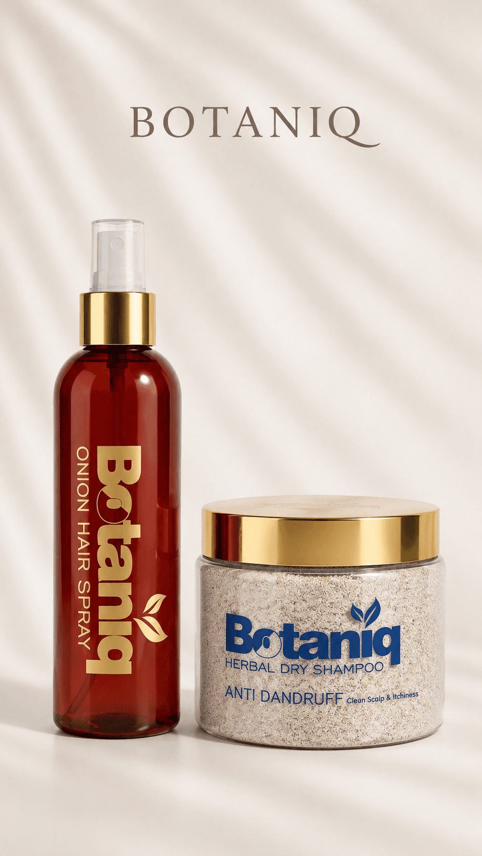 Onion Water & Anti-Dandruff Herbal Dry Shampoo